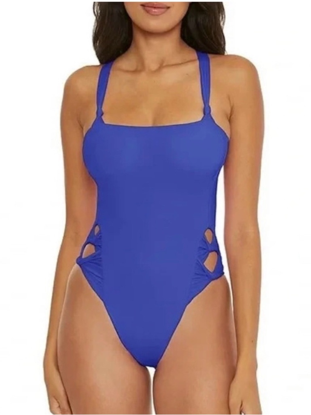 BECCA Royal Blue One-Piece Swimsuit